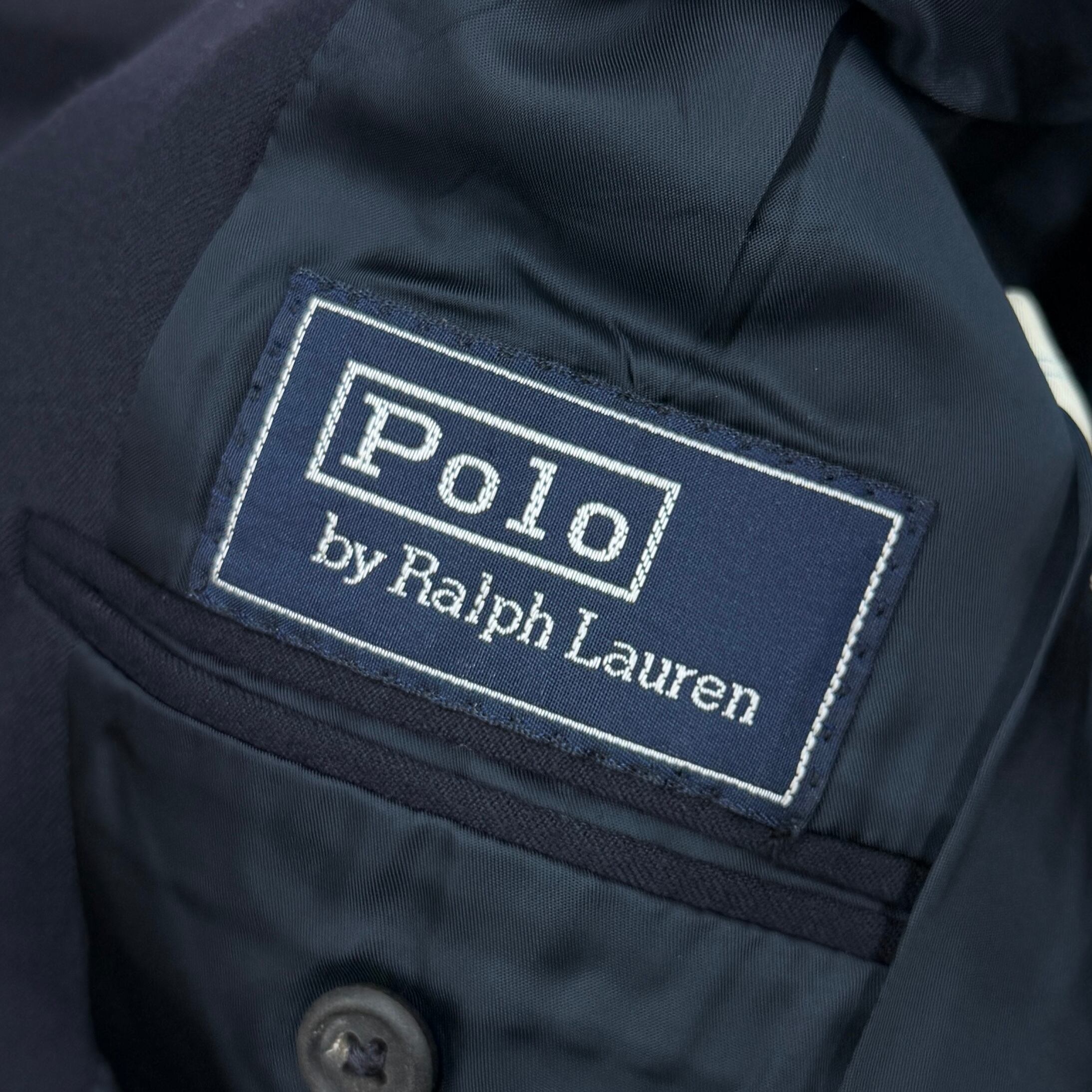 Ralph Lauren】90s jacket ラルフローレン ブレザー 紺ブレ USA製 | no