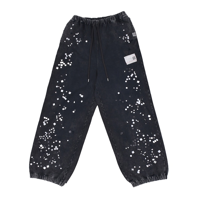 【Maison MIHARA YASUHIRO】EMBELLISHED BLEACHED PANTS