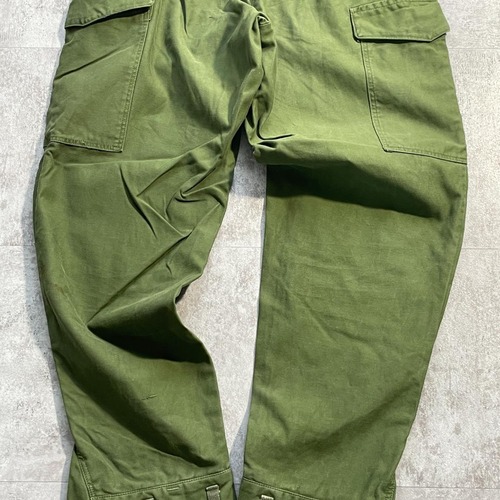 60s スウェーデン軍 実物 M-59 フィールドパンツ C54 w34 詳細写真17