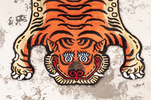 Tibetan Tiger Rug 《Sサイズ•シルク230》チベタンタイガーラグ