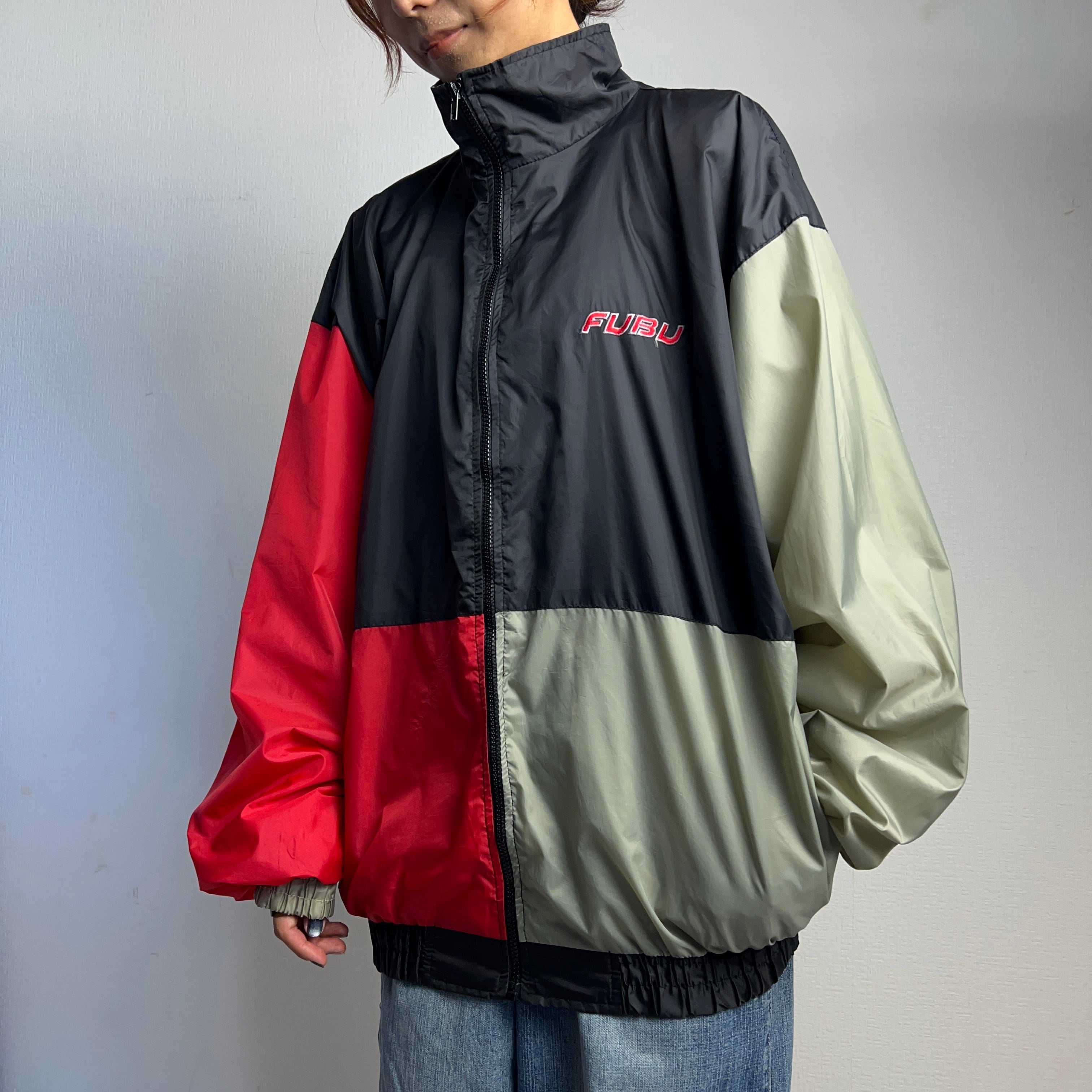 90's Bootleg “FUBU” NYLON JACKET ブートレグ フブ ナイロン 90's Bootleg “FUBU” NYLON JACKET ブートレグ フブ ナイロン