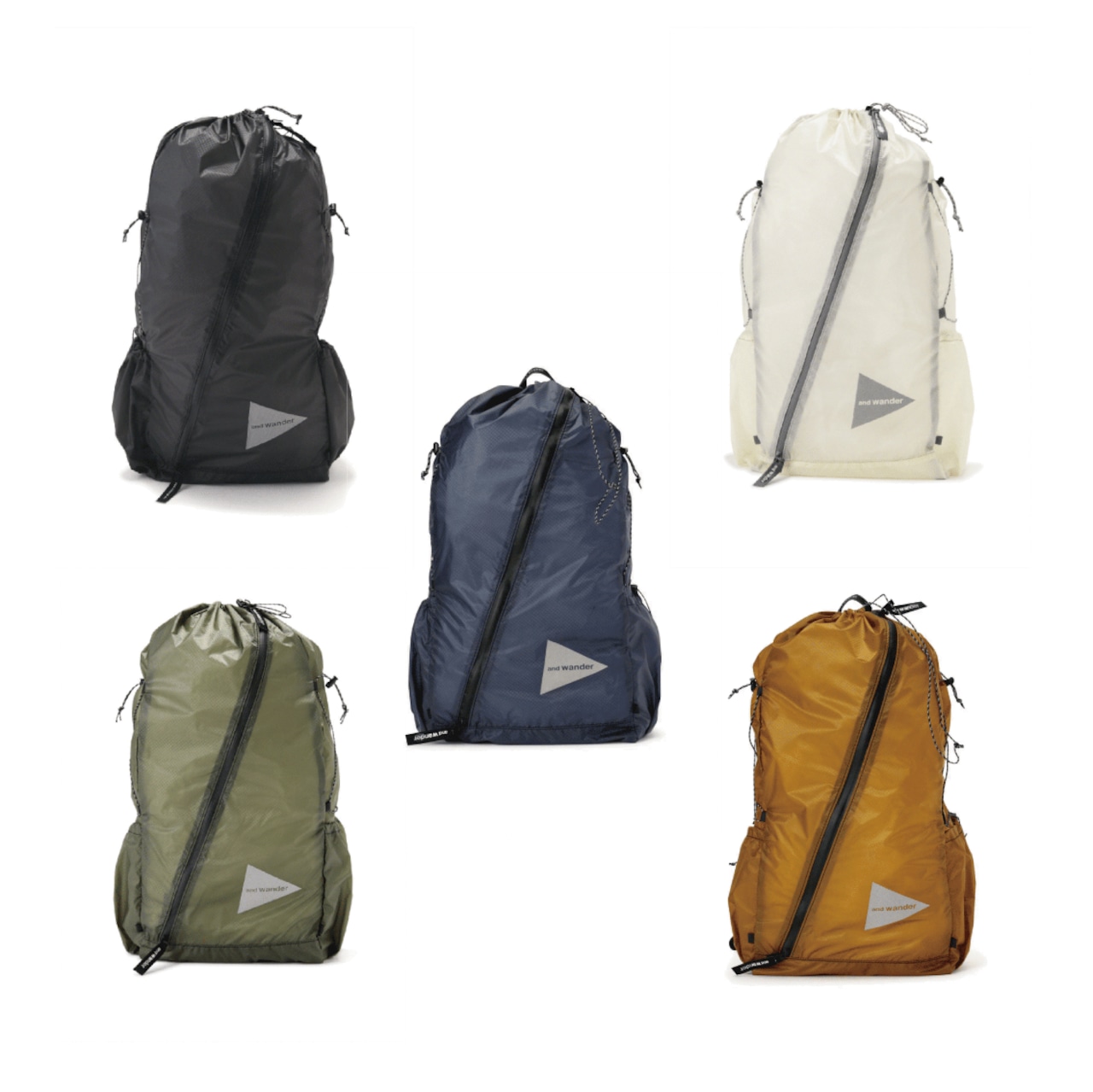 アンドワンダー シル デイパック コーデュラ sil daypack 超軽量 and wander sil daypack / アンドワンダー シル デイパック