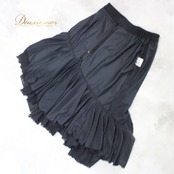 社交ダンス 衣装 スタンダード スカート レッスンウェア レディース DANCE FASHION EVE 黒 ブラック系 アシンメトリー キラキラ 社交ダンス用スカート スタンダードドレス 競技 ダンス衣装 スカート丈 ミモレ丈 ロングスカート きらきら ホログラム 光る パーティー フォーマル クラシック ブラック モダン ダンスファッションイヴ ファスナー仕様 ポリエステル 洗濯 簡単 ケア ダンス ストレッチ フィット感 プリーツ風 フレア すそ広がり 巻き風 ラテンじゃない