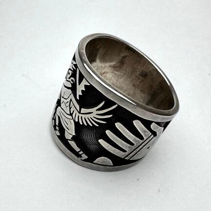 HOPI/ホピ族 Berra Tawahongva/ベラ・タワホングヴァ作 イーグル