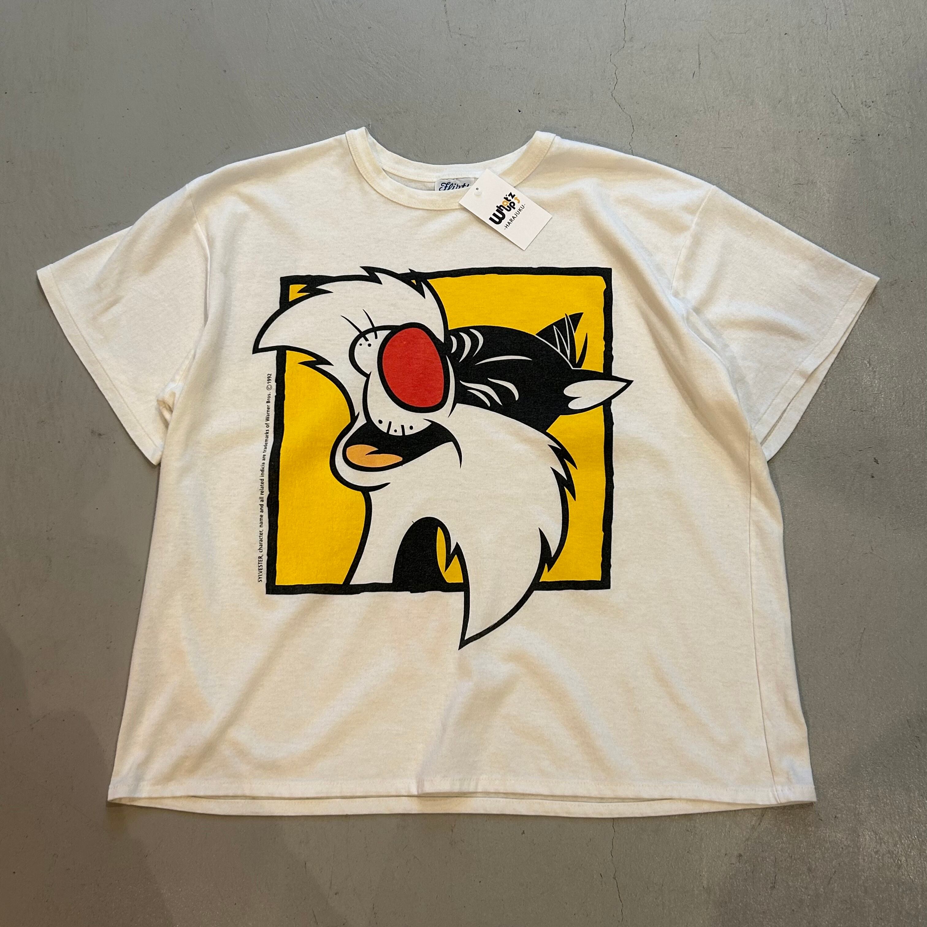 90s LOONEY TOONS “Sylvester Cat” t-shirt【高円寺店】 | What