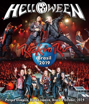 NEW HELLOWEEN ROCK IN RIO BRASIL 2019   1BLURAY  Free Shipping