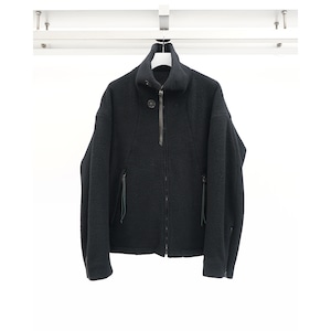 [The Viridi-anne] (ザヴィリディアン) VI-4007-06 WOOL PILE HIGH-NECK JACKET