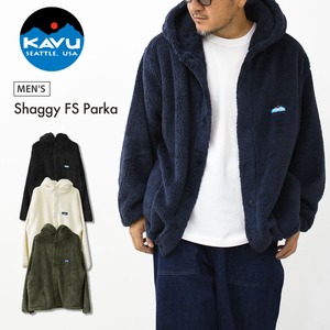 KAVU [カブー] Shaggy FS Parka [19822513]シャギー フラップスナップ パーカ・メンズ・フリース・フリースフードジャケット・あったかアイテム・キャンプ・アウトドア・アウトドアライク・MEN'S [2026AW]