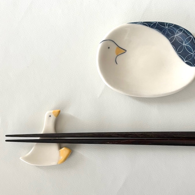 アヒル　小皿　numanekko