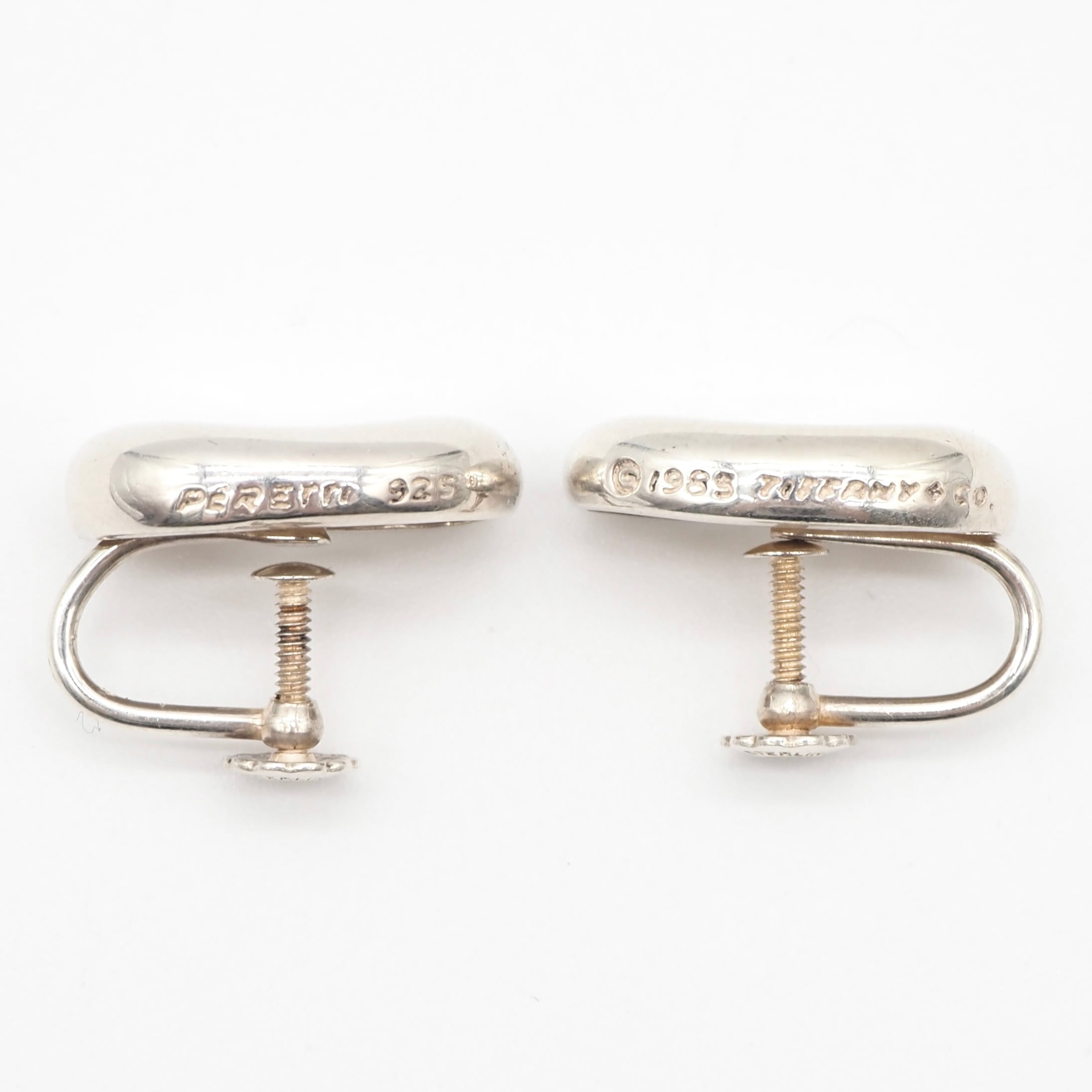 Tiffany&Co. エルサペレッティ ビーン イヤリング シルバー925