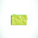 Ashi｜亜紙 Flat Pouch S＊Banana Green 紙ポーチ フルーツ柄 バナナ ハンドメイド