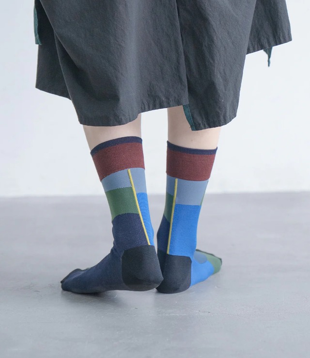 COQ KANAKOKAJIHARA /【23−25cm】tsumiki socks