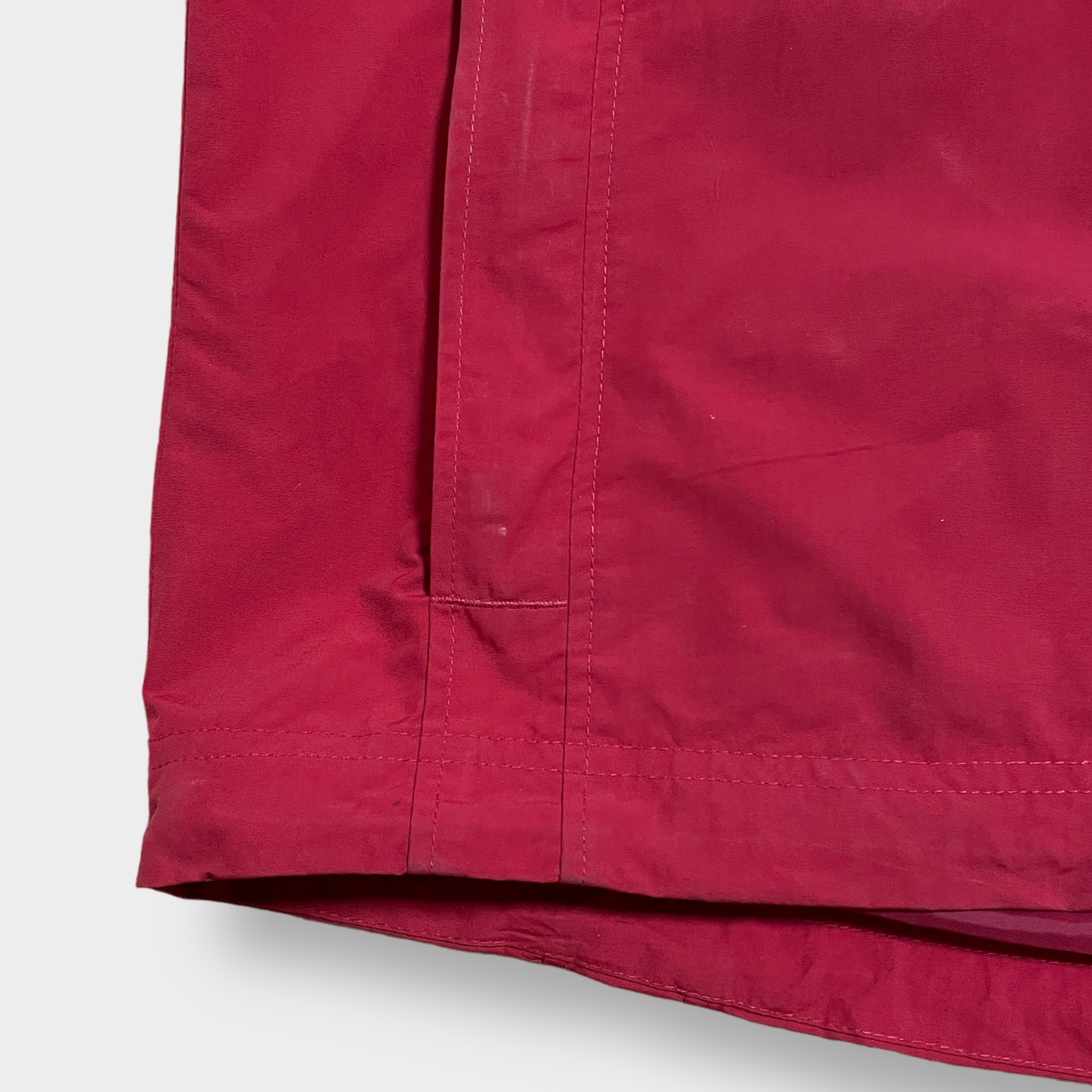 L.L.Bean マウンテンパーカー ナイロンジャケット アウター ジャケット 刺繍ロゴ レッド L アウトドア エルエルビーン US古着