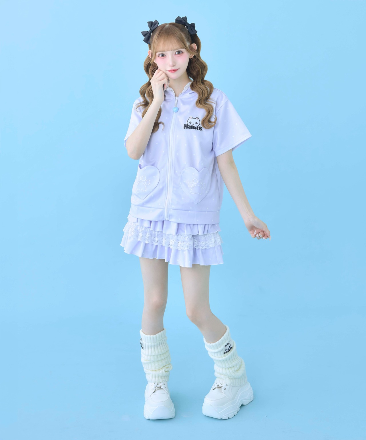 星ドット天使ちゃんセットアップ
