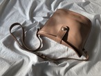 AMERICA 1990’s OLD COACH “Beige Leather” shoulder bag