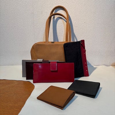 REN　スクエアダッフル XS(キャメル)