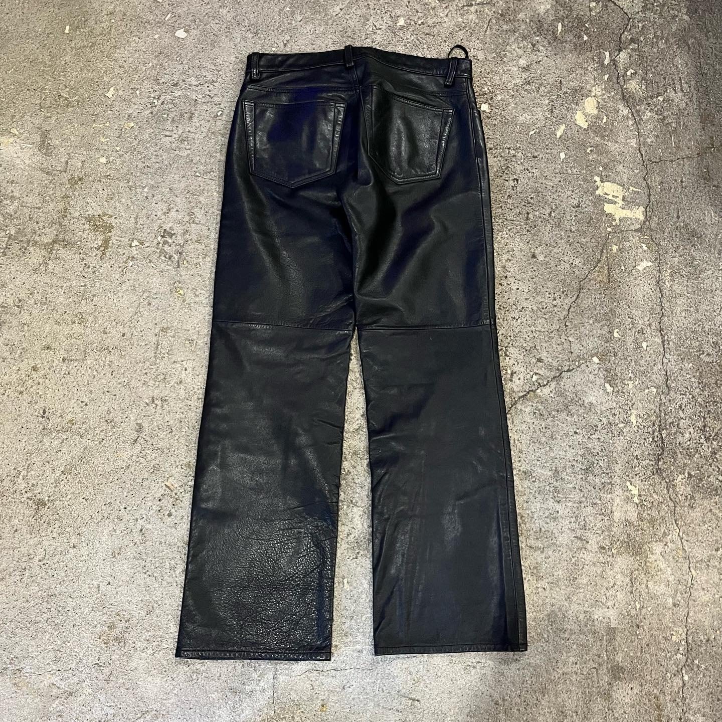 old GAP leather pants | What