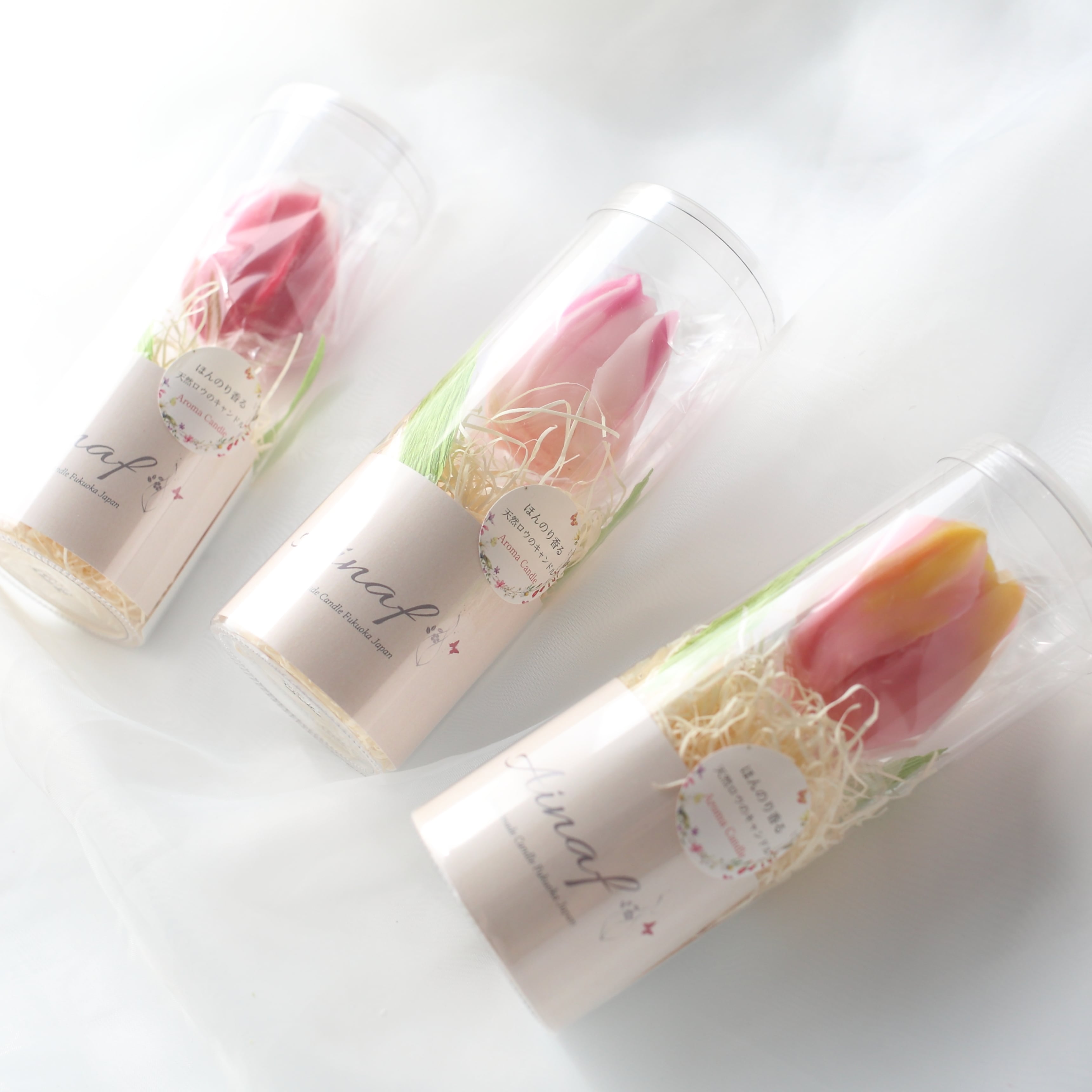 コロンと可愛い♪チューリップキャンドル | アイナフAinaf｜手作りの