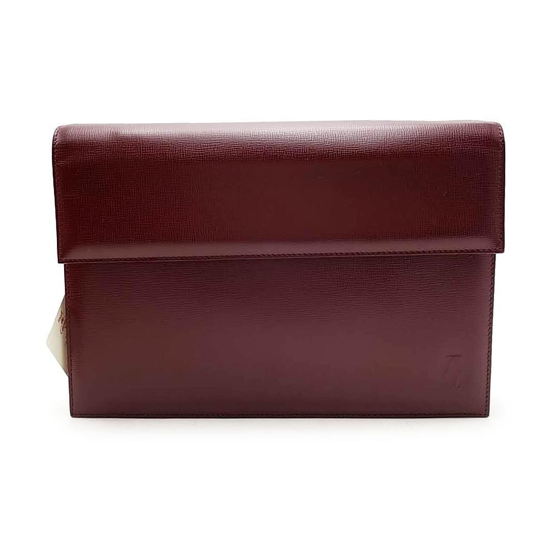 超美品 カルティエ Cartier セカンドバッグ マストライン Cハンド 