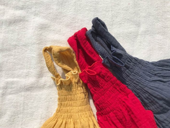 【SALE】 ボリュームオールインワン XS ~ XL 3color  /  犬服 春夏 新作 ロンパース 可愛い 犬の服 小型犬 中型犬 ドッグウェア お出かけ 犬 服 お揃い シンプル tsu35