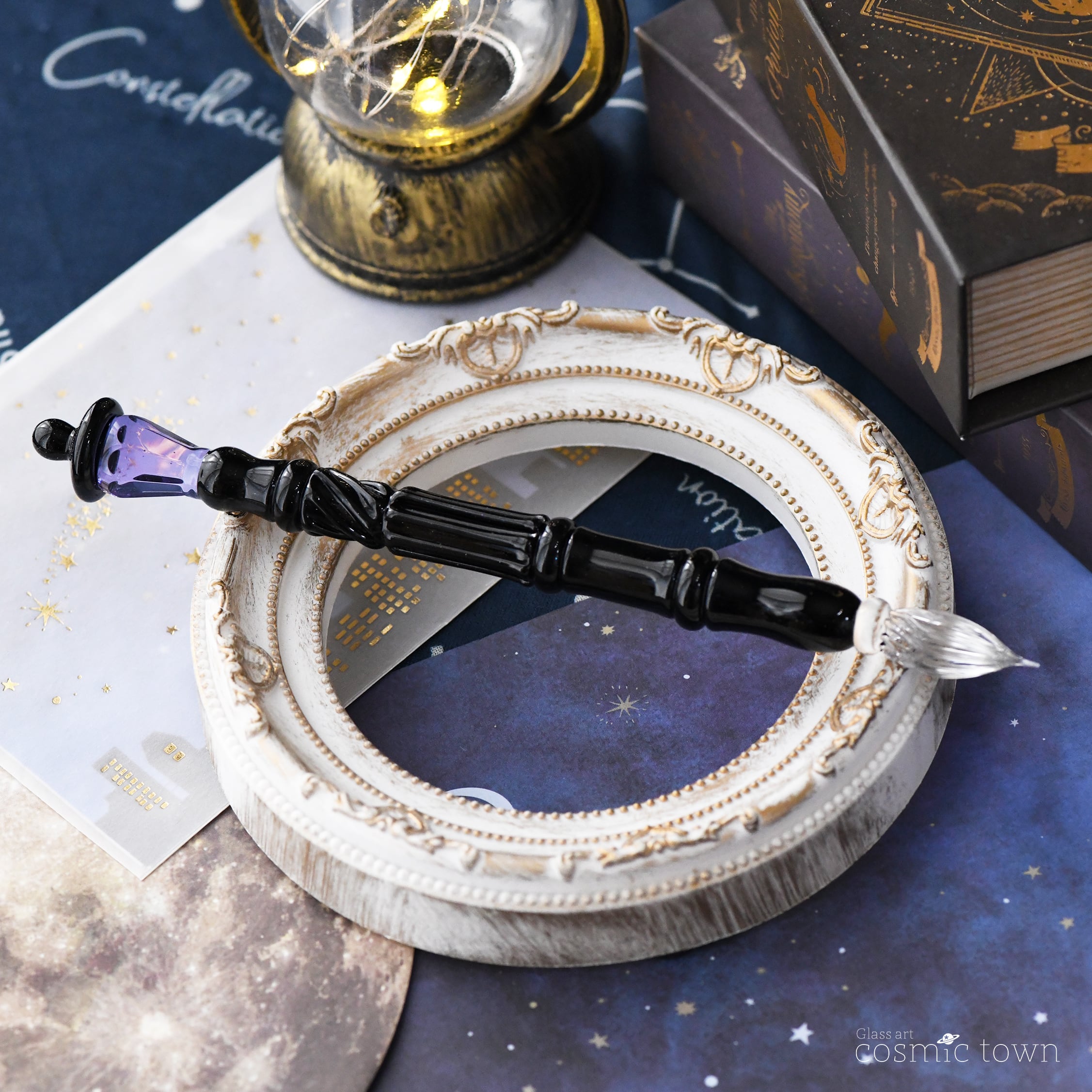 街灯ガラスペン / ボロシリケイト【cosmic town】250112-4 | cosmic