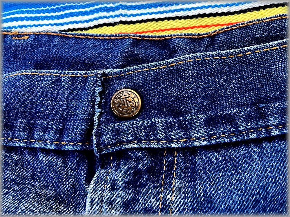 ☆ストアブランド系 ビンテージ 60s デニム ペインターパンツ W100cm位 ☆ストアブランド系 ビンテージ 60s デニム ペインターパンツ W100cm位
