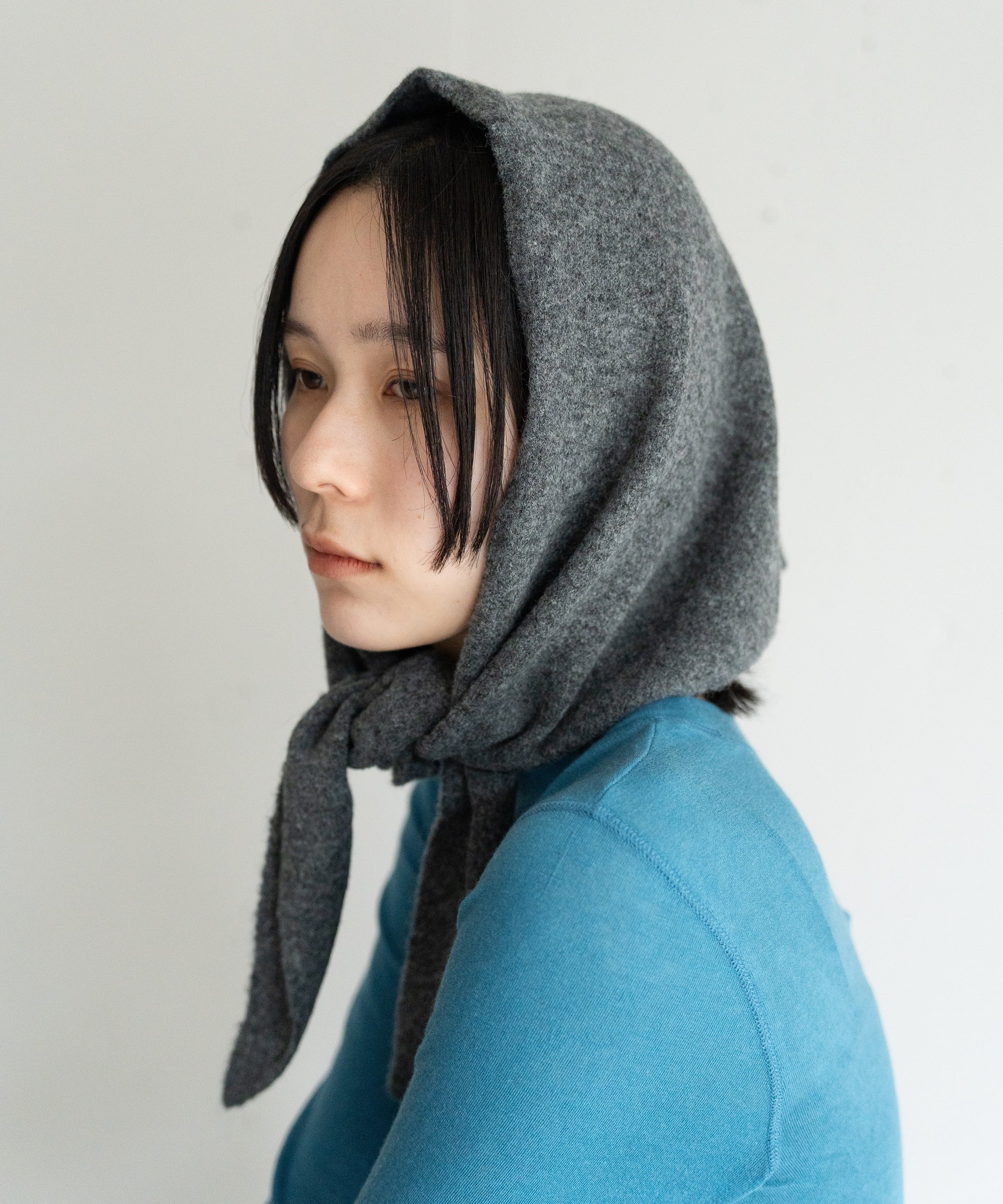 Triangle knit stole | hwyl