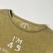 45R/45rpm フォーティーファイブアールピーエム 半袖 Tシャツ カットソー 2/カーキ ベージュ レディース