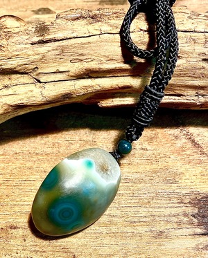 Power stone Gobi Agate pendant