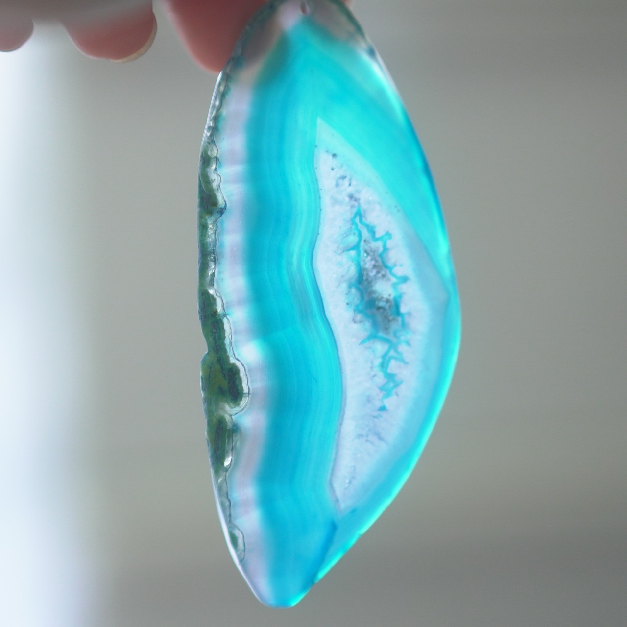 Clear Drops 17 - アゲートヒーリングチャイム / Agate Sun Catcher Wind Chime 855