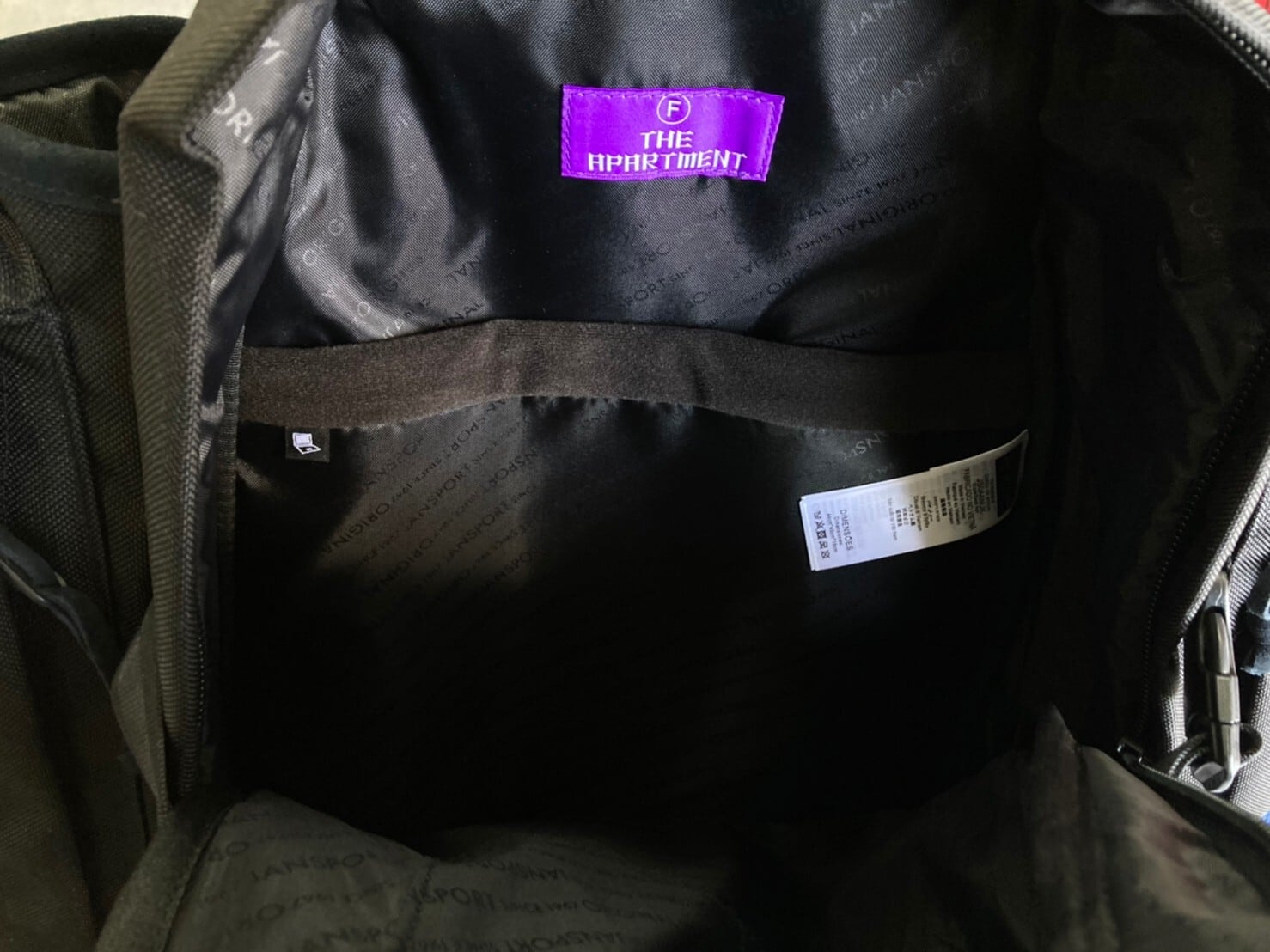 JANSPORT × the Apartment Super Sack APT BLACK 11737 | BRAND JANSPORT × the Apartment Super Sack APT BLACK 11737 | BRAND