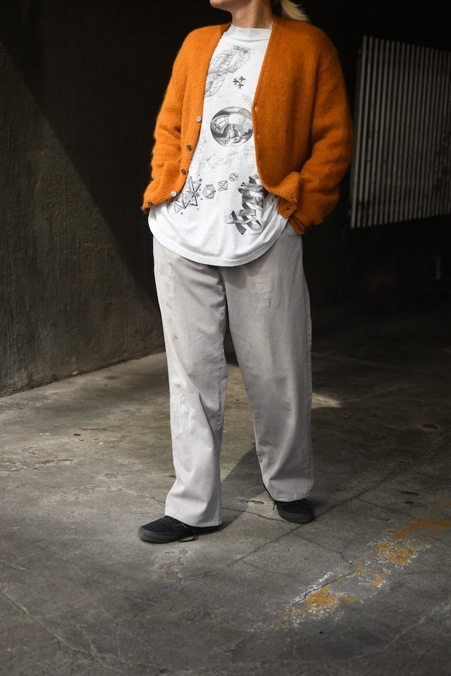 OK／60's "unknown" nice fade cotton work pants