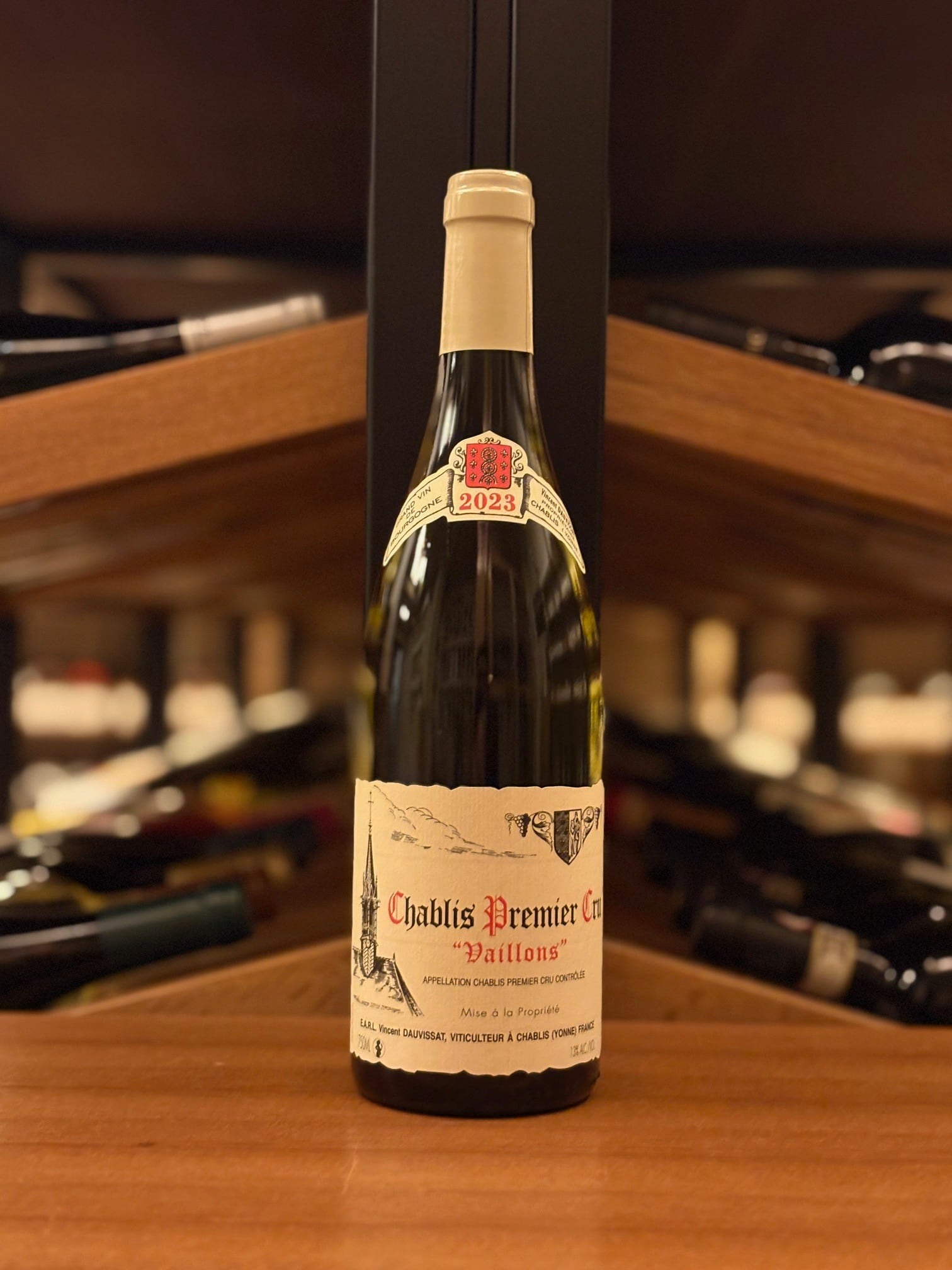 シャブリ 1級 ヴァイヨン 2023年 ヴァンサン・ドーヴィサ
