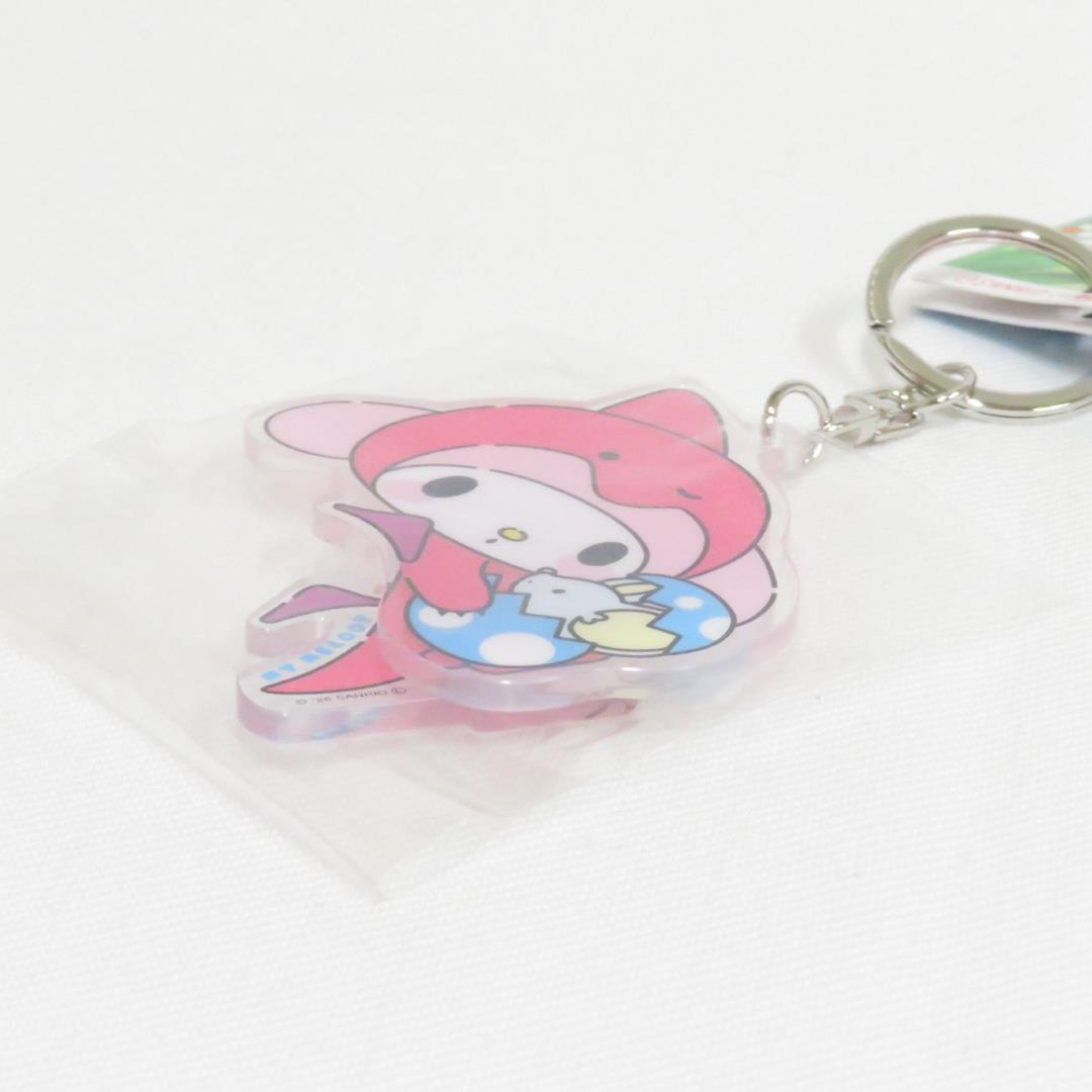 恐竜 ザウルスぶらぶらキーホルダー マイメロディ ｜アクリル