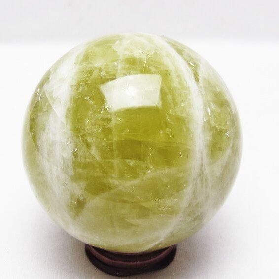 シトリン 丸玉 75mm シトリンクォーツ スフィア 置物 原石 一点物 151-10460