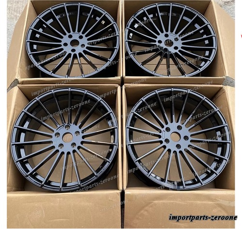 22インチ HM スタイル グロス ブラック ホイール BMW 2019+ BMW X5 2020+ X6 5x112 4 個セット -BRN-12506