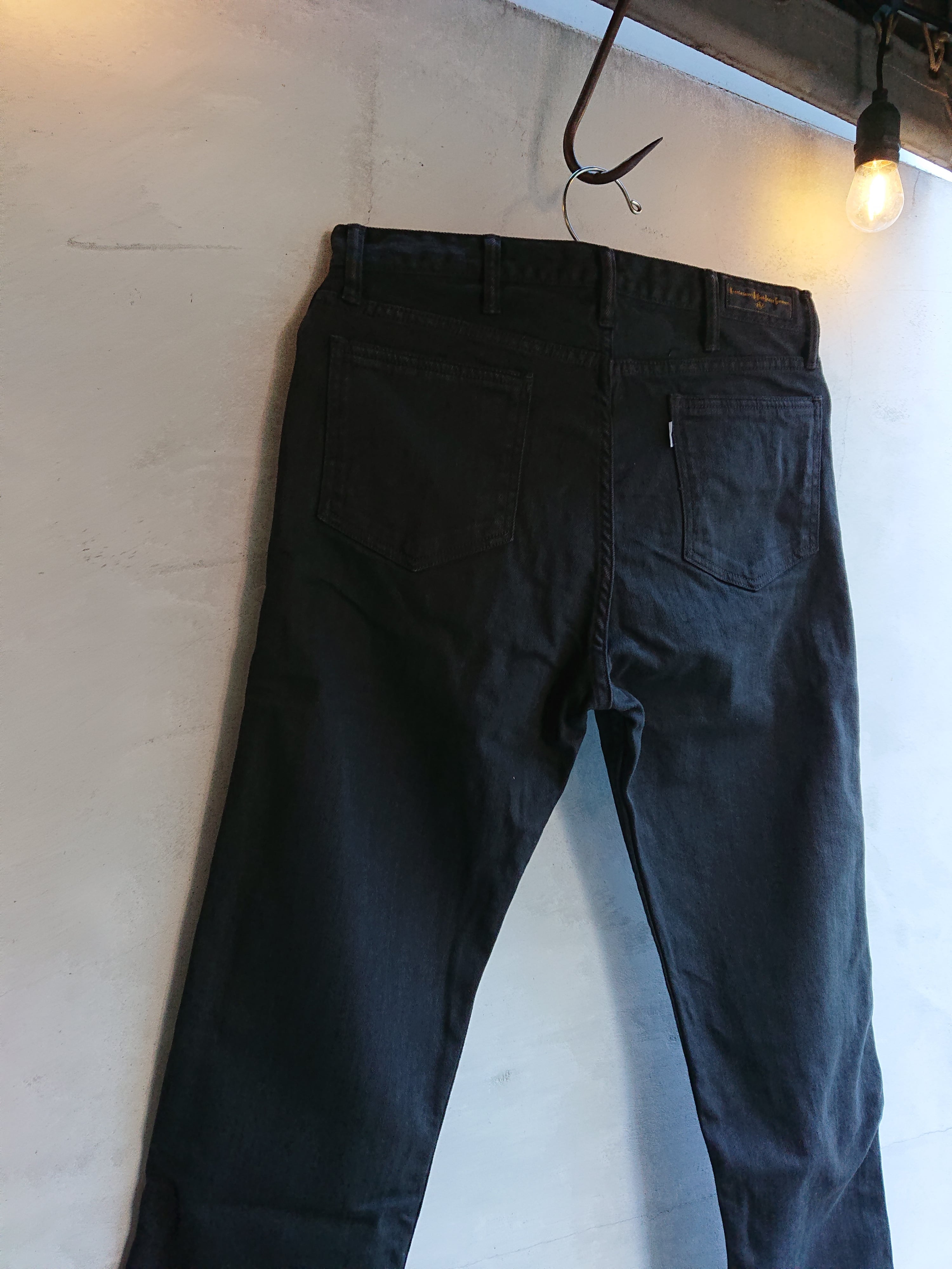パンツ BAA COSTUME MFG. LS-6 BLACK STRETCH SLIM BAA COSTUME MFG. 