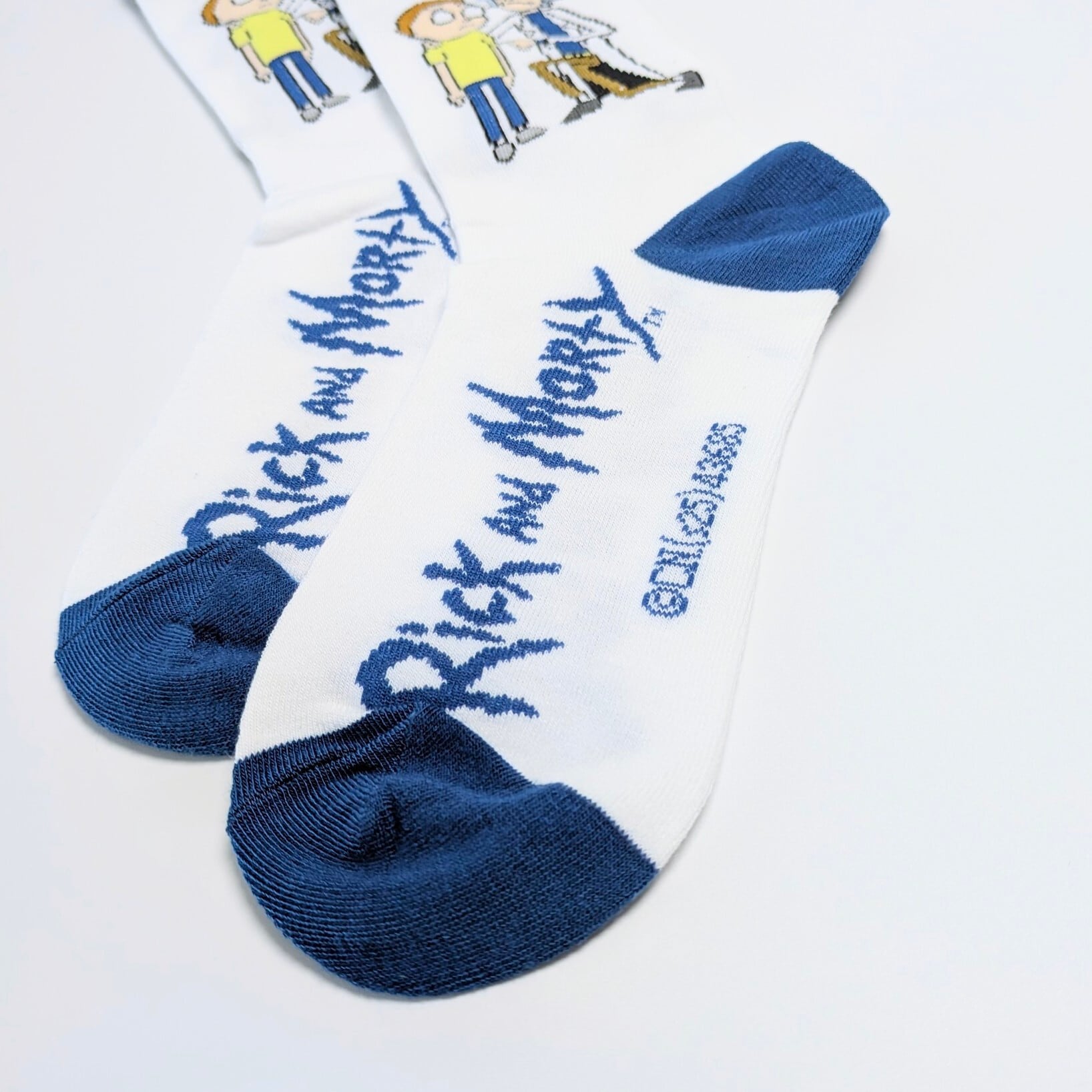 ♧【 crew socks / クルーソックス 】Rick and Morty ( リック・アンド・モーティ )  靴下 / ソックス〚アメリカン雑貨 アメトイ〛