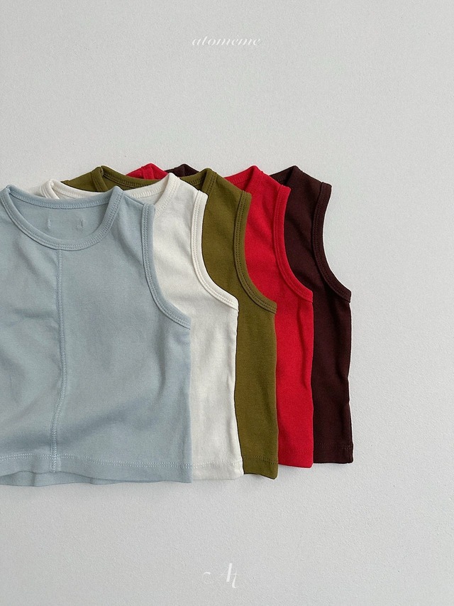 《予約》送料無料【atomeme】Eden Sleeveless T-shirt