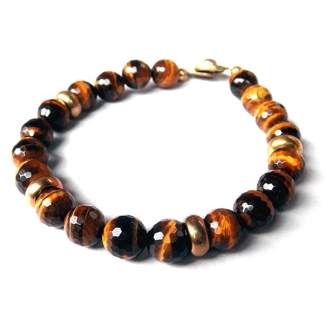 Golf Ball Bracelet "Tiger Eye" (ゴルフ / ブレスレット)