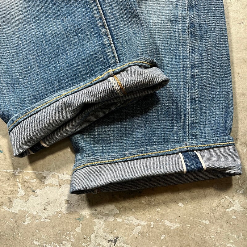 ~70's LEVI'S リーバイス 501 デニム 66 Big E 過渡期 刻印6 通常R スレーキスタンプ バックポケット裏シングル  セルヴィッジ リペア有 W33 USA製 希少 ヴィンテージ BA-1973 RM2392H | agito vintage powered by  BASE