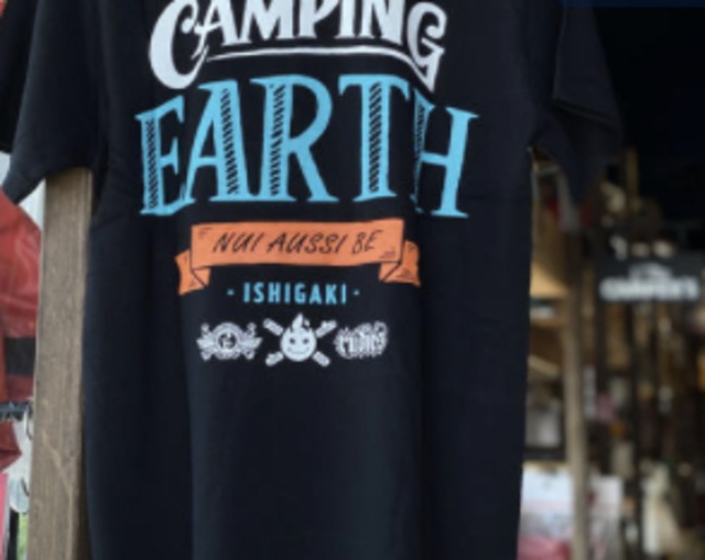【Hellow CAMPER'S】CAMPING EARTH Tee【ぬあしび】