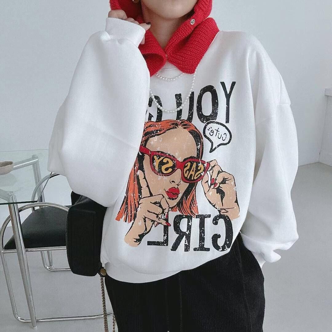 【tops】プリントプルオーバー M27096