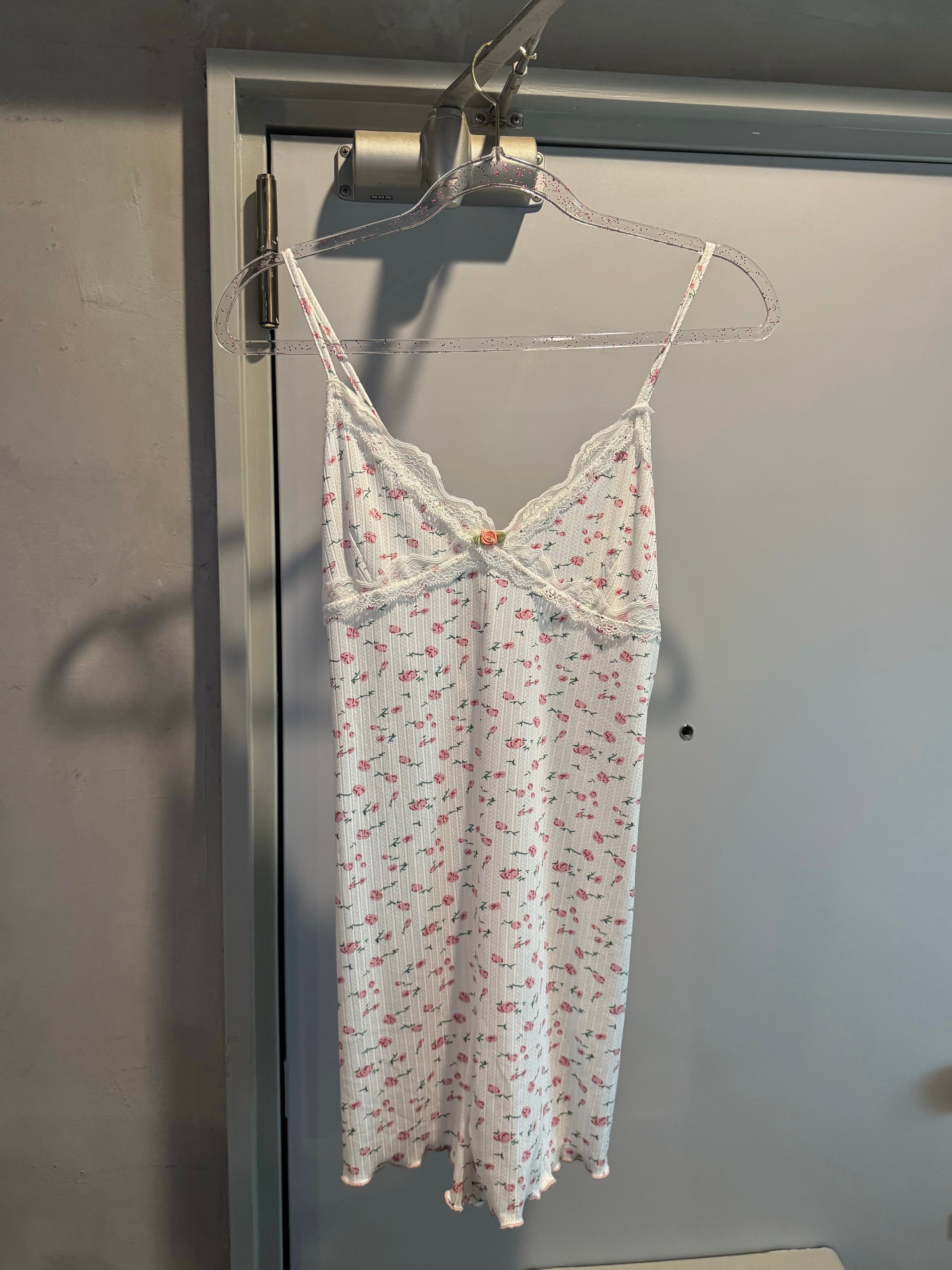 rose point cami rompers