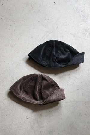 BLACK SIGN/ブラックサイン　8W Corduroy Mechanics Cap　BSFC-20902