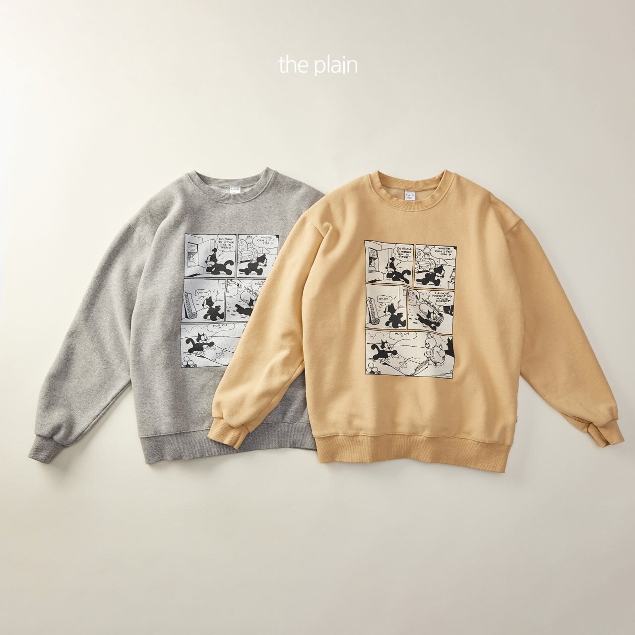 カトゥーントレーナー ※アダルトsize 【PLAIN】