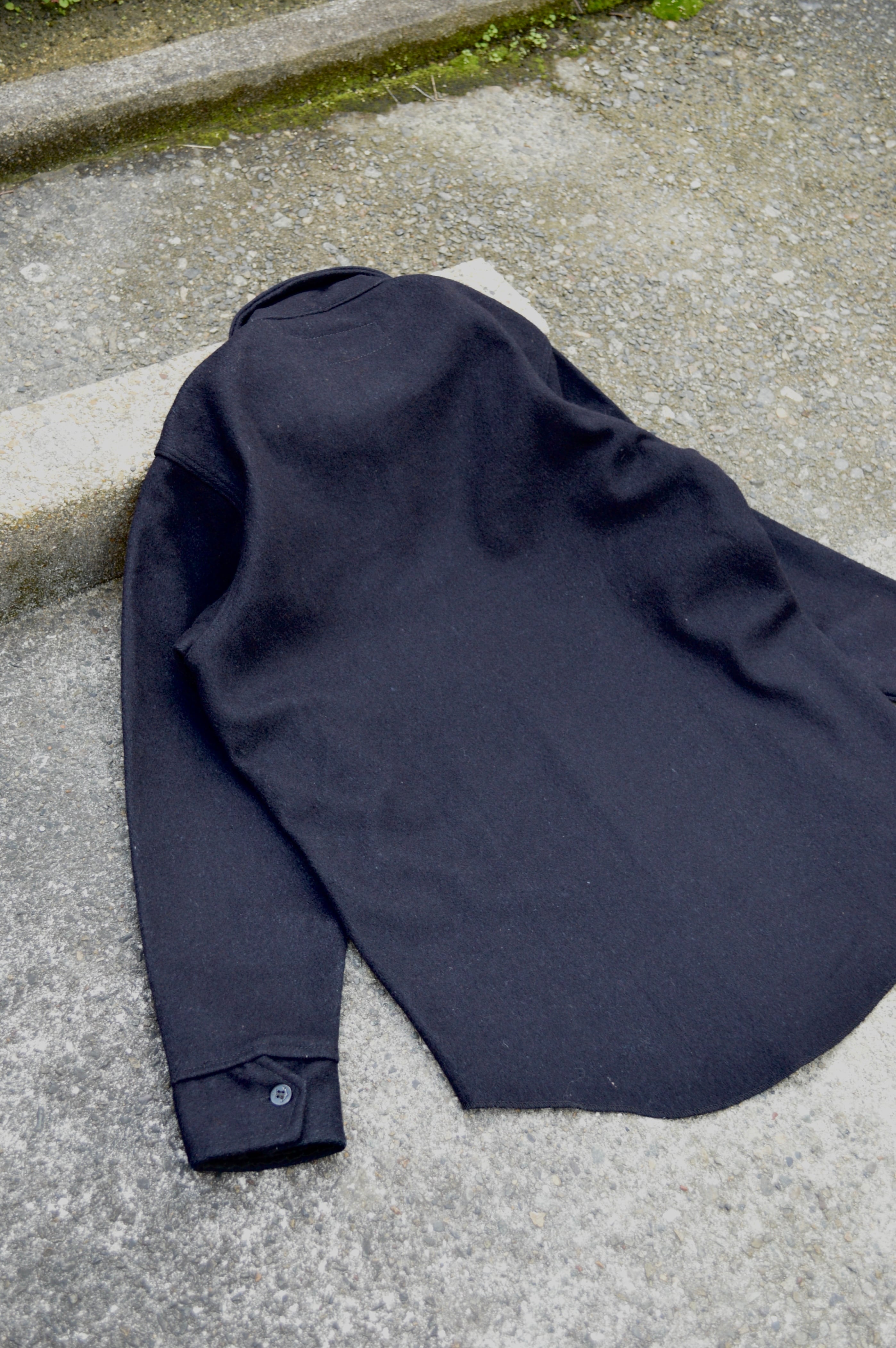 MELTON COMPANY 70s CPO JACKET Made in USA Melton Wool Shirts