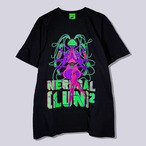 ゲーマーな観音様｜Tシャツ-黒