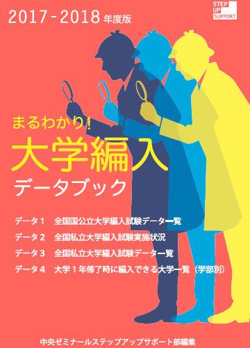 中央ゼミナールステップアップサポート部『まるわかり！大学編入データ