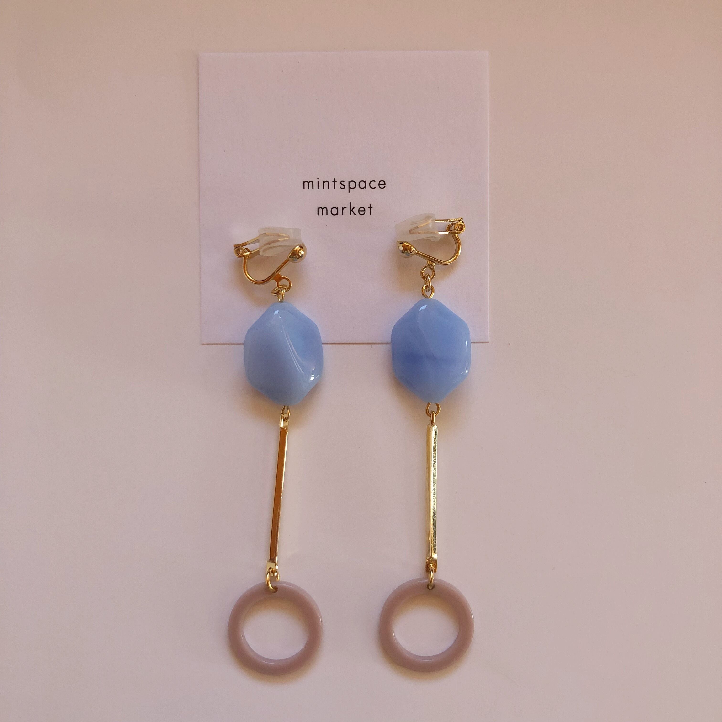 swarovski / blue ｜ イヤリング 621 | PAY ID